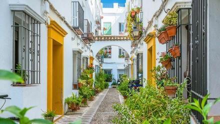 Barrio judío en Córdoba.