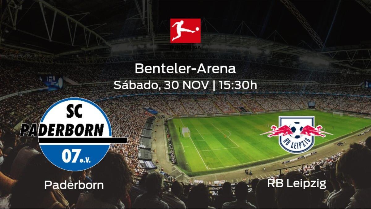 Jornada 13 de la Bundesliga: previa del duelo Paderborn - RB Leipzig