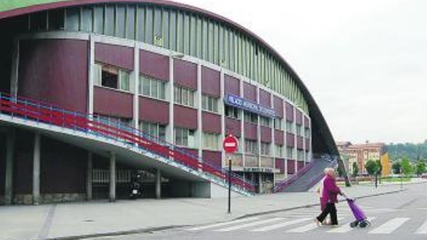 El Palacio de los Deportes de Oviedo, donde se celebrarían los partidos.