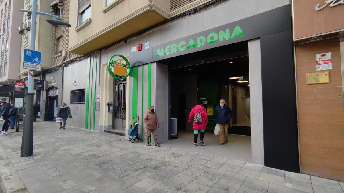 El nuevo Mercadona de la avenidad Goya.