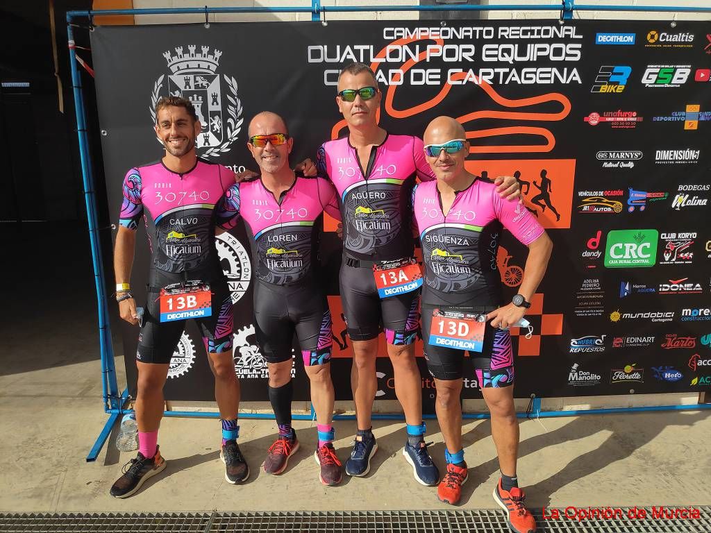 Duatlón de Cartagena-Regional por equipos (2)