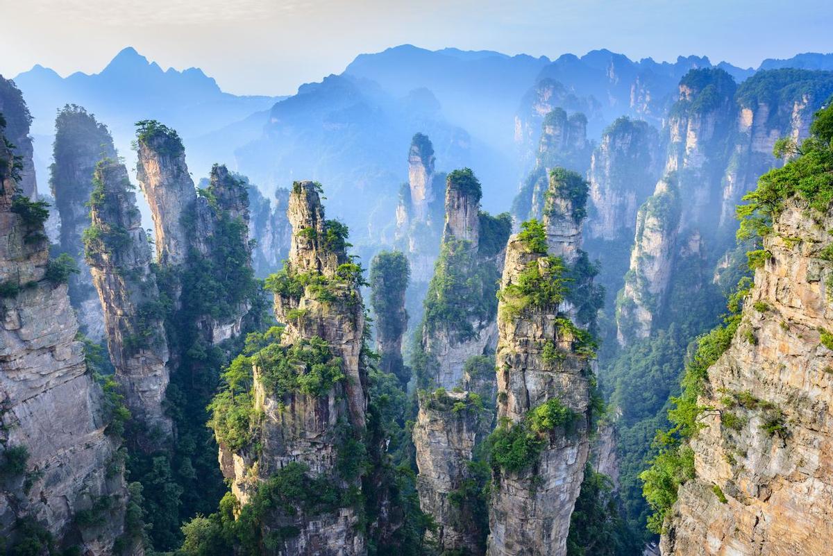 Paisaje de Zhangjiajie