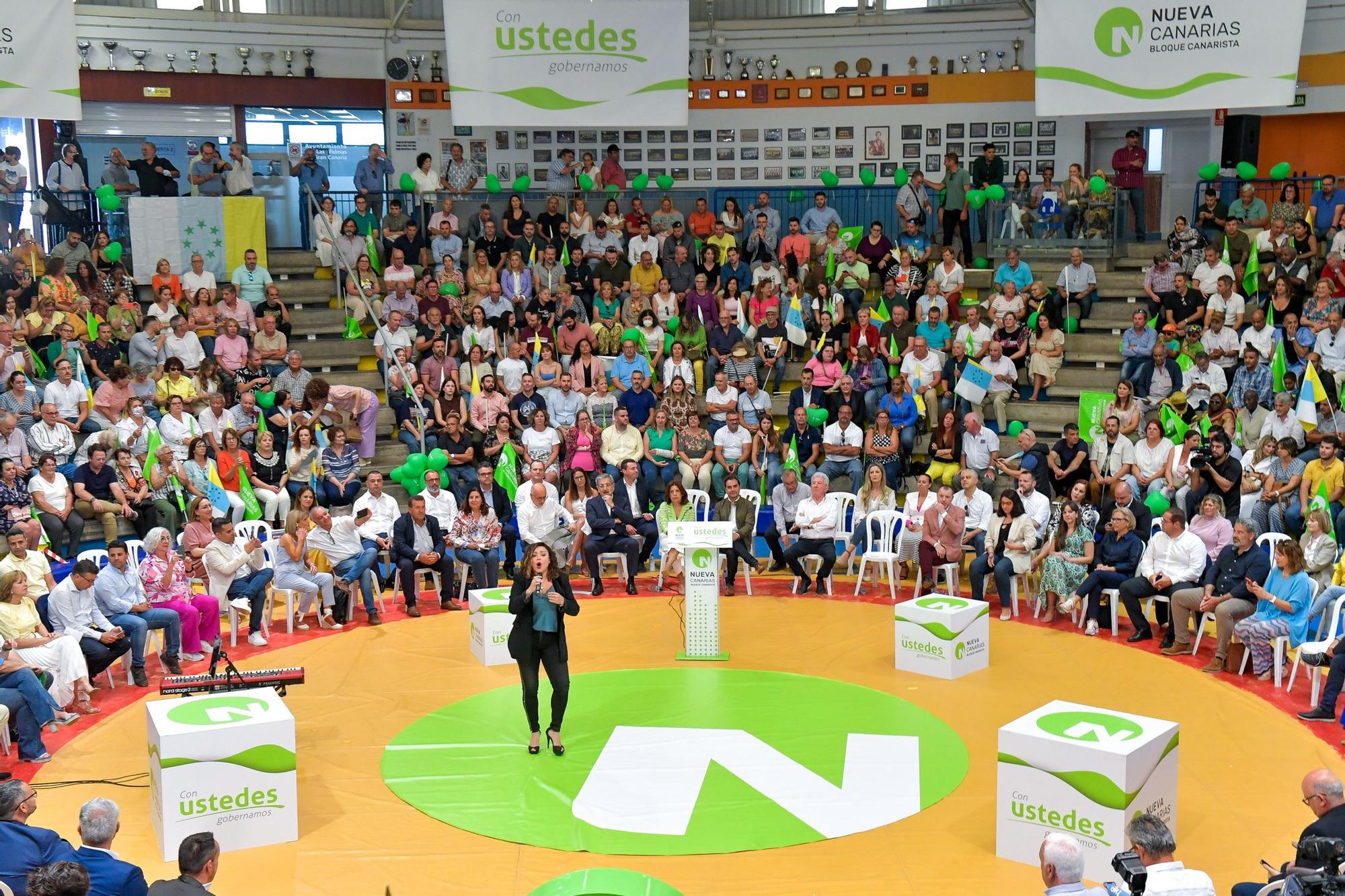 Presentación de candidaturas de Nuevas Canarias a las elecciones del 28M