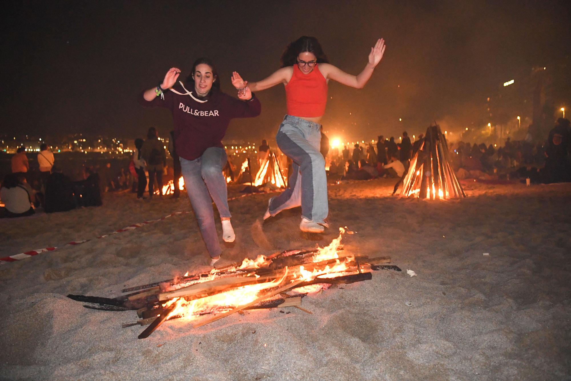 Noche de San Juan en A Coruña 2022