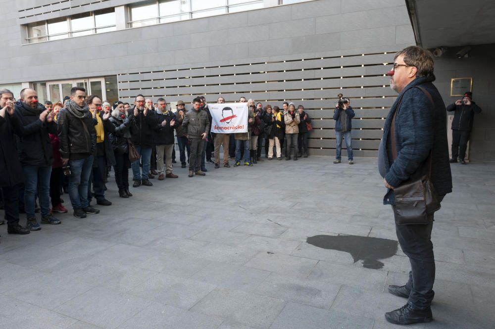 Jordi Pesarrodona compareix davant del jutge per l'1-O