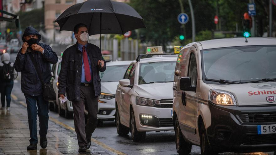 Lluvias en Tenerife (17/01/2022)