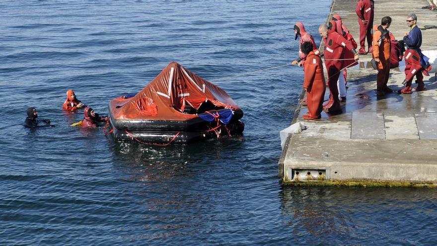 Así son las balsas salvavidas del &#039;Argos Georgia&#039; en las que aguantaron a la deriva 21 horas los supervivientes