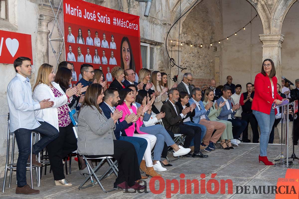 Descubre la lista del PSOE a la alcaldía de Caravaca