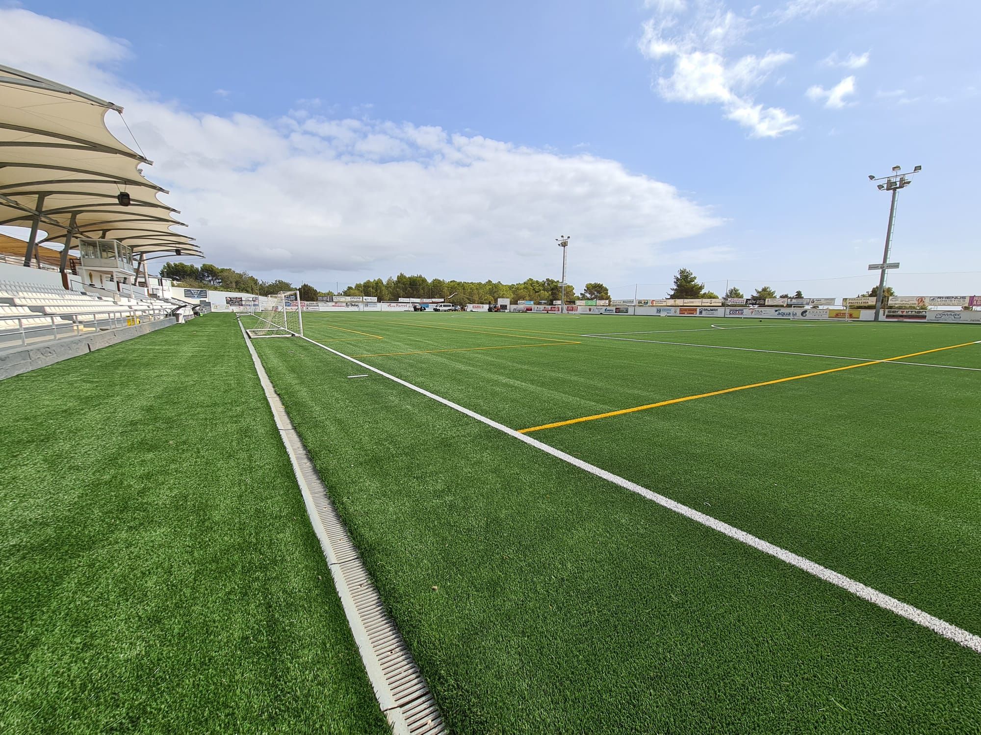 Imagen de archivo del Campo Municipal de Santa Eulària