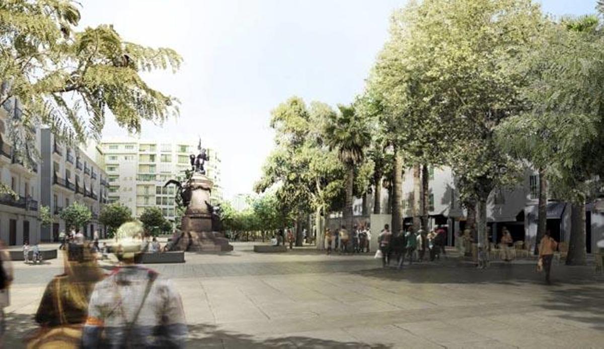 Imagen del proyecto que presentó el Ayuntamiento.