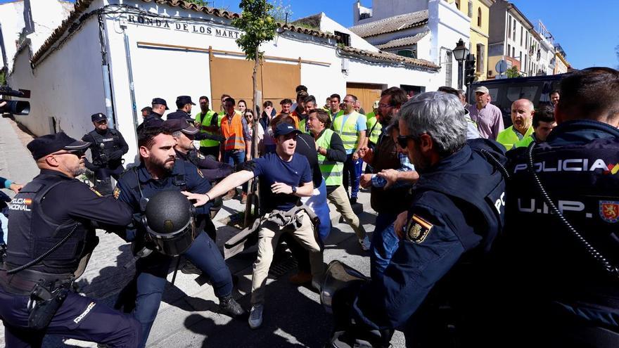 Las protestas del campo en Córdoba derivan en disturbios