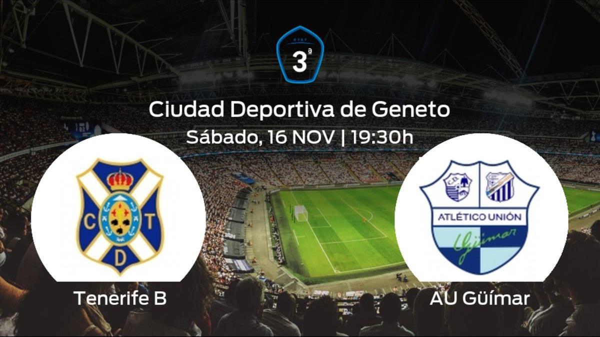 Previa del encuentro: el Tenerife B recibe al Güímar en la decimotercera jornada
