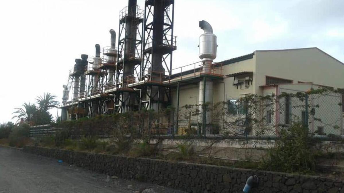 Central eléctrica de El Palmar, en San Sebastián de La Gomera. EL DÍA Central eléctrica de El Palmar, en San Sebastián de La Gomera. EL DÍA
