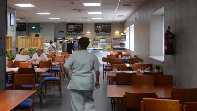 Cafetería del Hospital do Salnés. | NOÉ PARGA