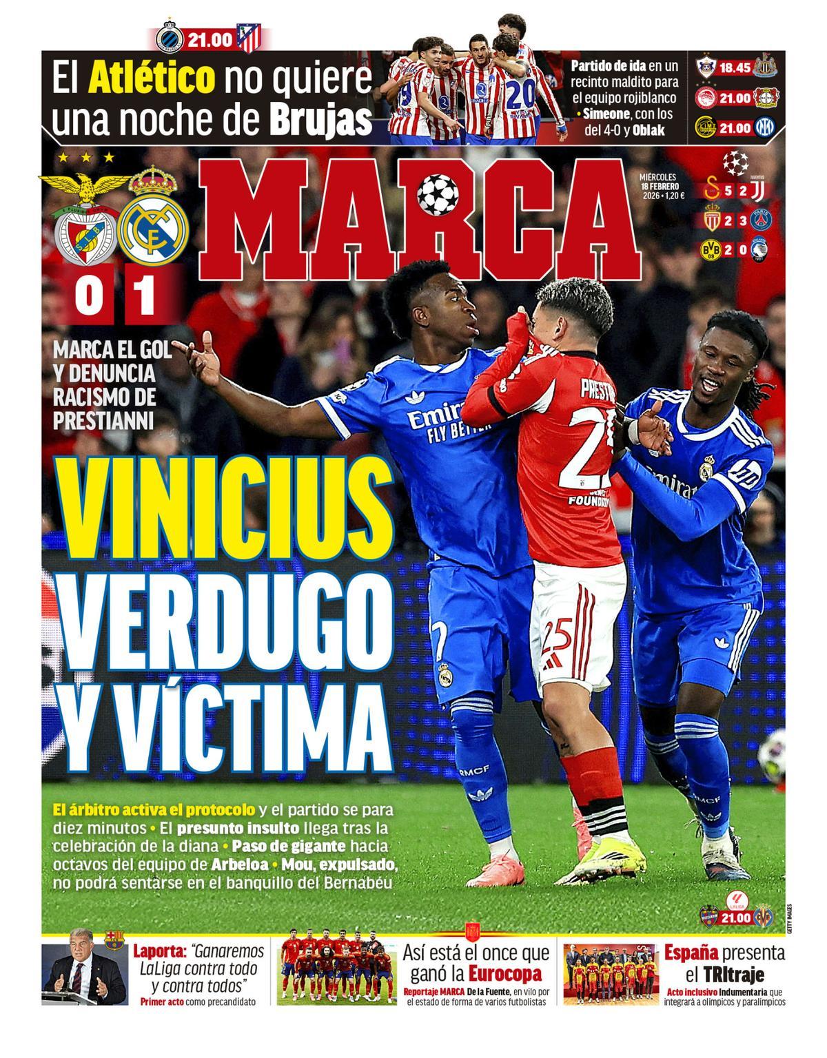 Las portadas de la prensa deportiva de hoy