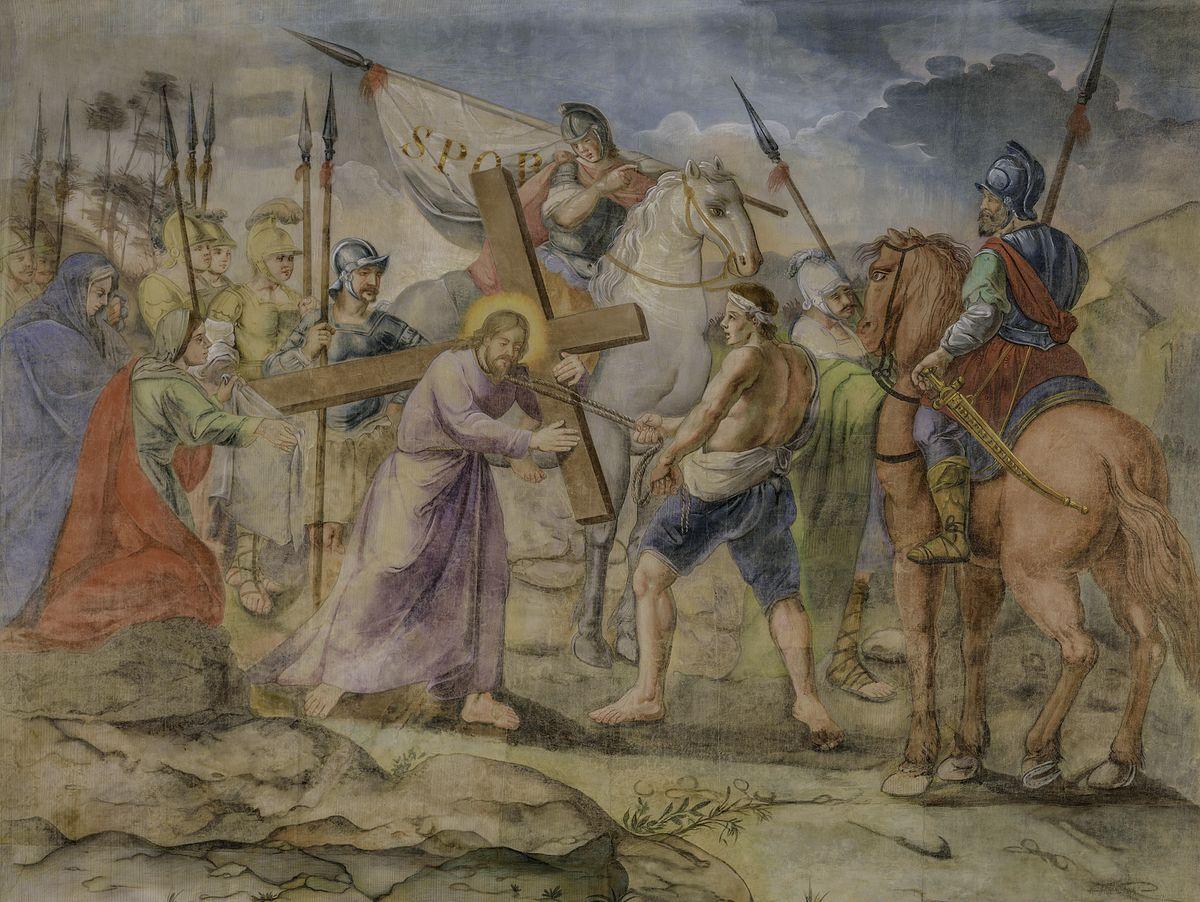 'Via Crucis', sarga de Sant Jordi.