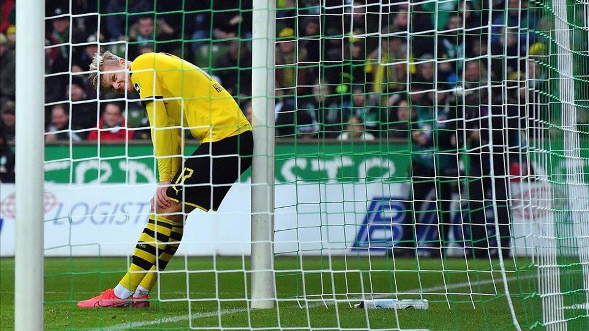 Haaland está brillando como goleador en el Borussia Dortmund