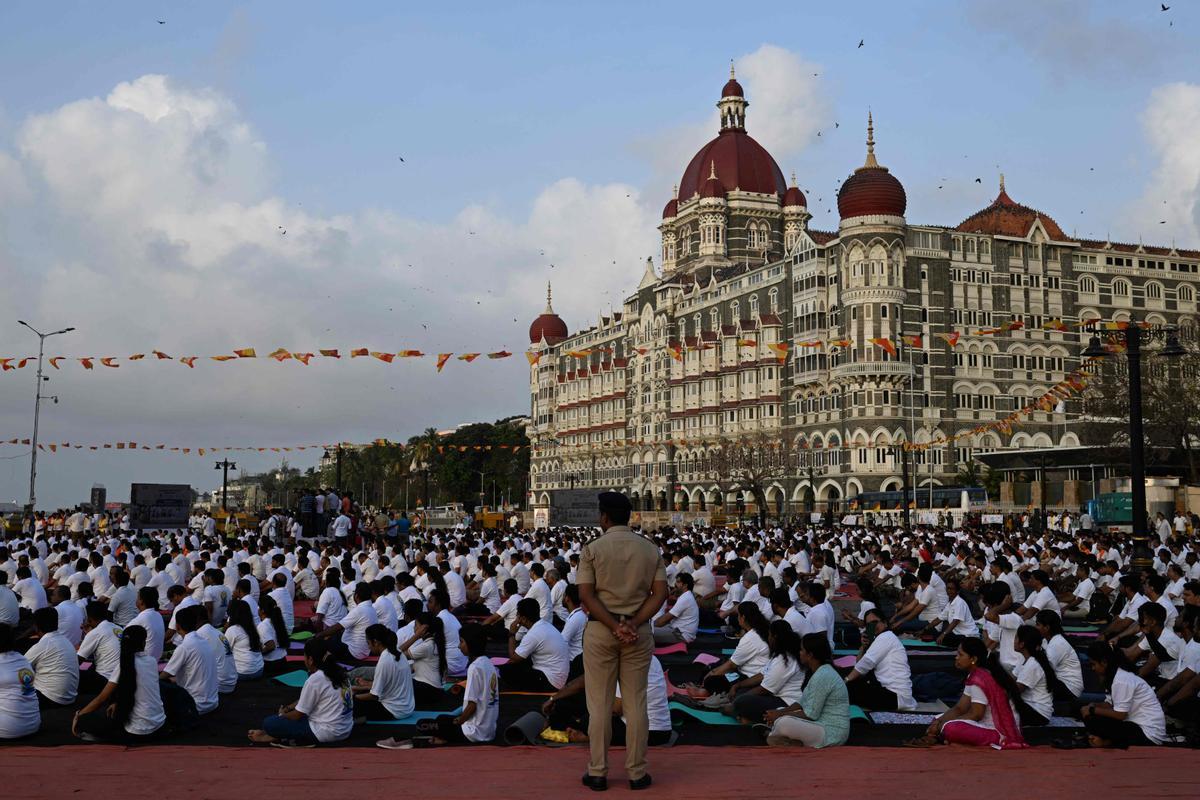 Día Internacional del Yoga en la India