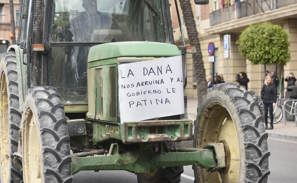 Así ha sido la manifestación de los agricultores en Murcia (II)