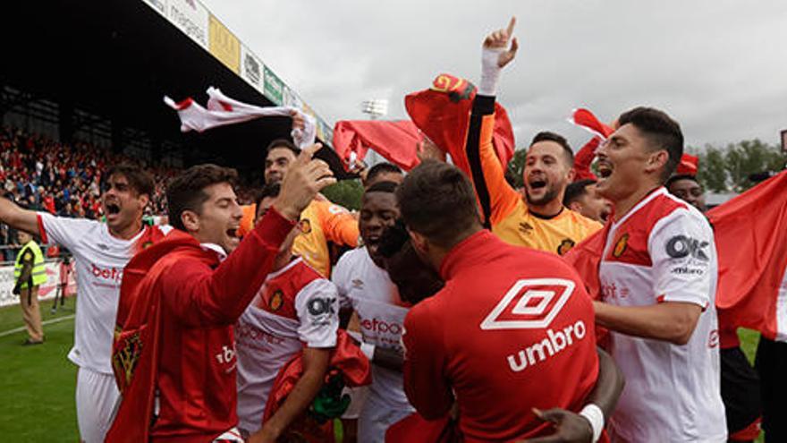 En directo: El Mallorca celebra su ascenso a Segunda División en Palma