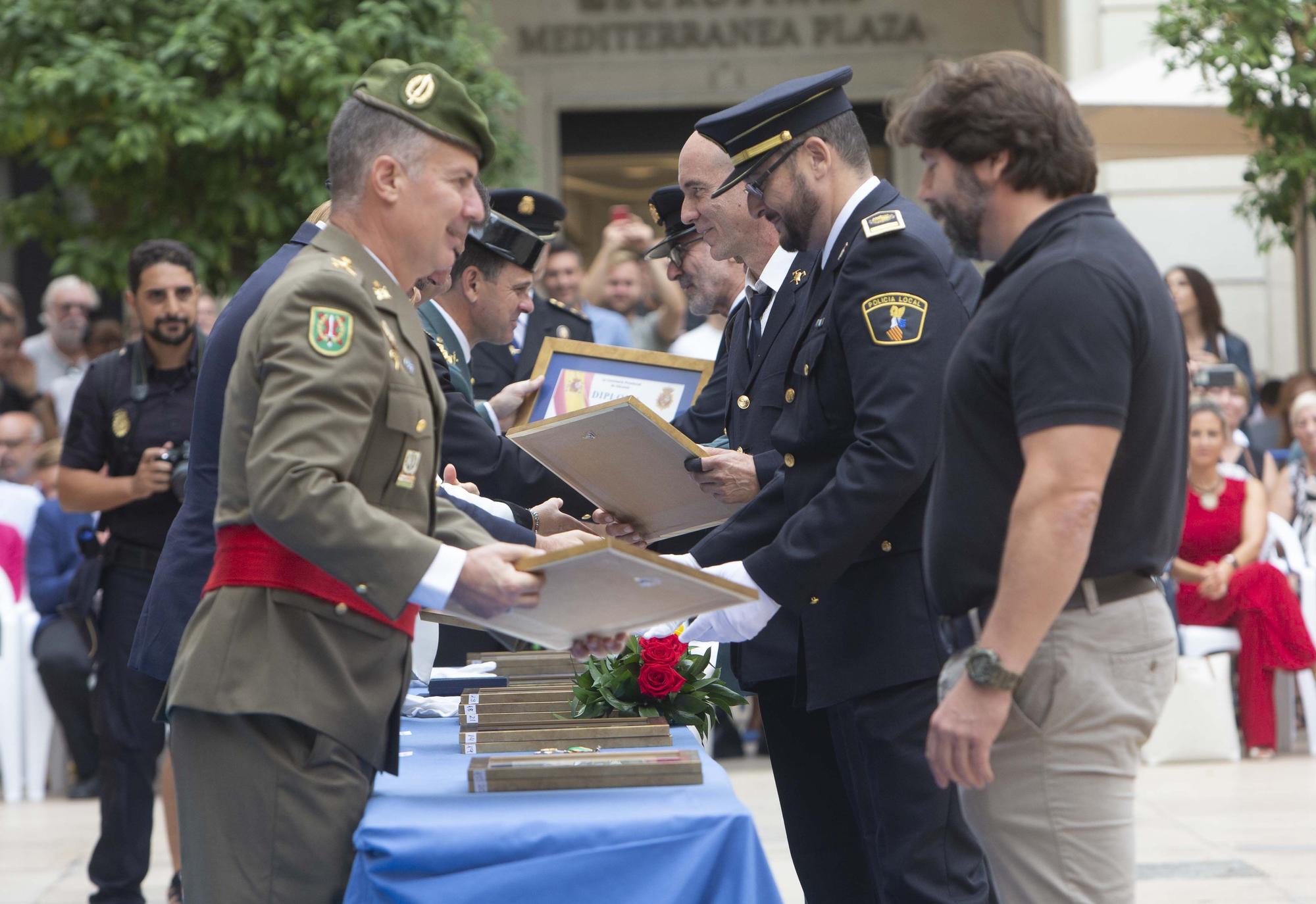 Actos de celebración del Patrón de la Policía Nacional en Alicante.