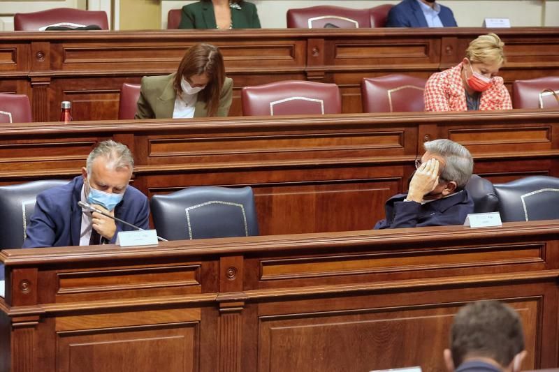 Pleno en el Parlamento de Canarias, 10/11/2021