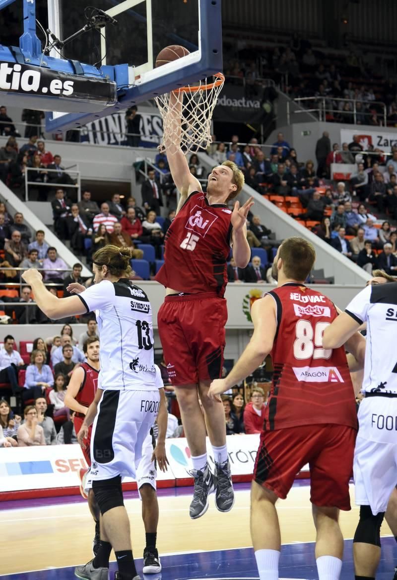 Las mejores imágenes del CAI Zaragoza - Bilbao Basket