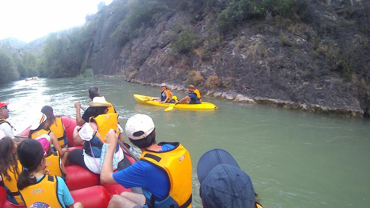 Rafting en el Cañón de Almadenes