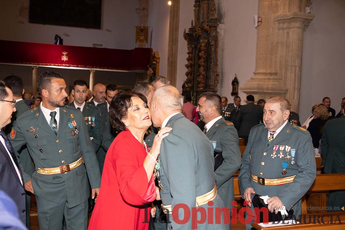 Celebración de la patrona de la Guardia Civil en Caravaca