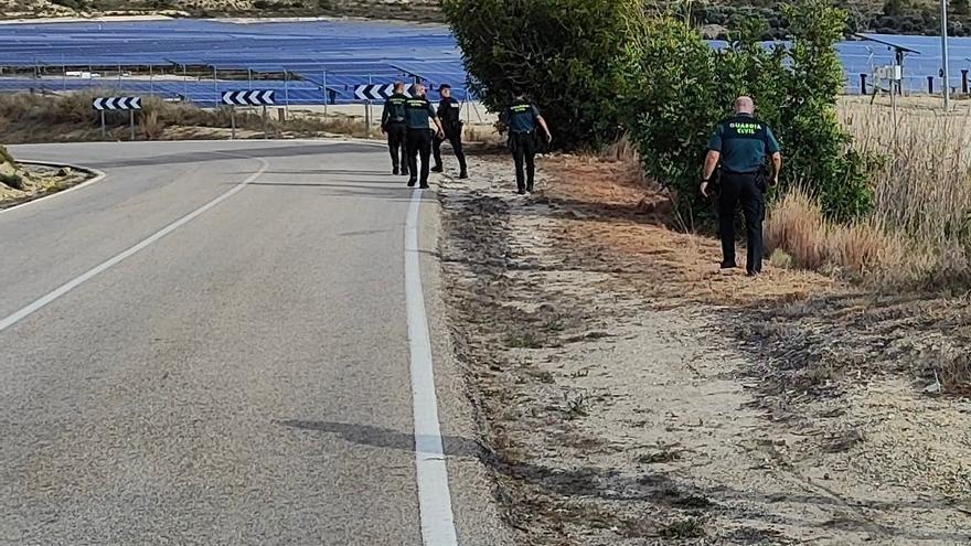 La Guardia Civil baraja que el brazo hallado en Xixona es de una mujer alemana y busca a su marido