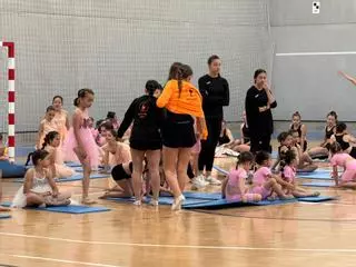 Así fue el fin de curso de gimnasia rítmica del PDM de Siero