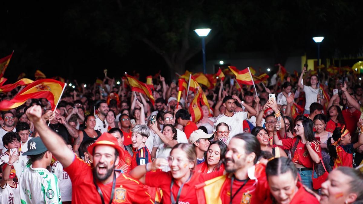 Las mejores imágenes de la celebración del segundo Mundial de España en Sevilla