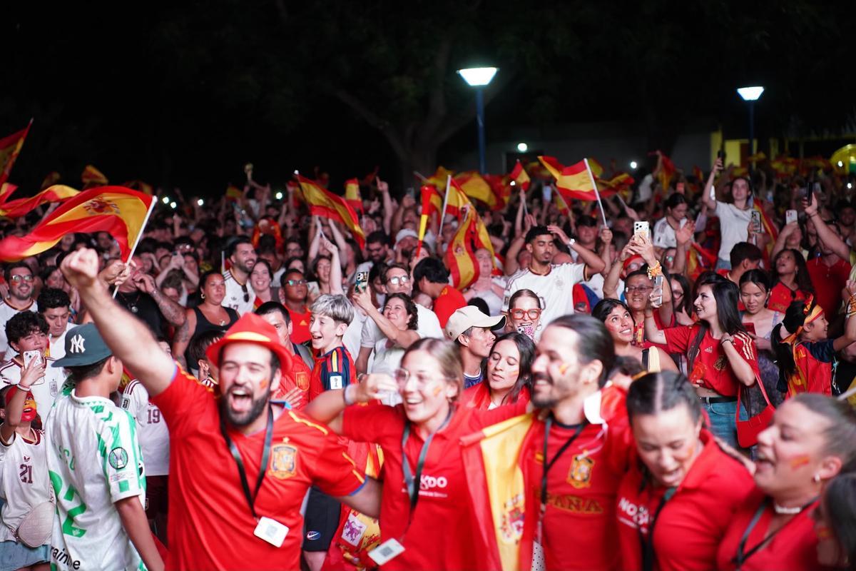 Las mejores imágenes de la celebración del segundo Mundial de España en Sevilla
