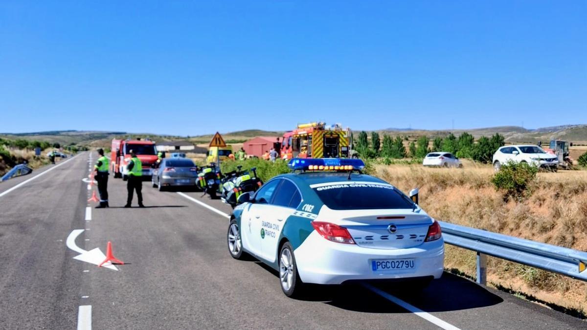 Un vecino de Muniesa ha muerto este jueves al volcar su tractor.
