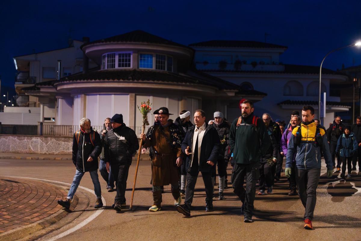 El retorn del Pare Pelegrí a Tossa de Mar