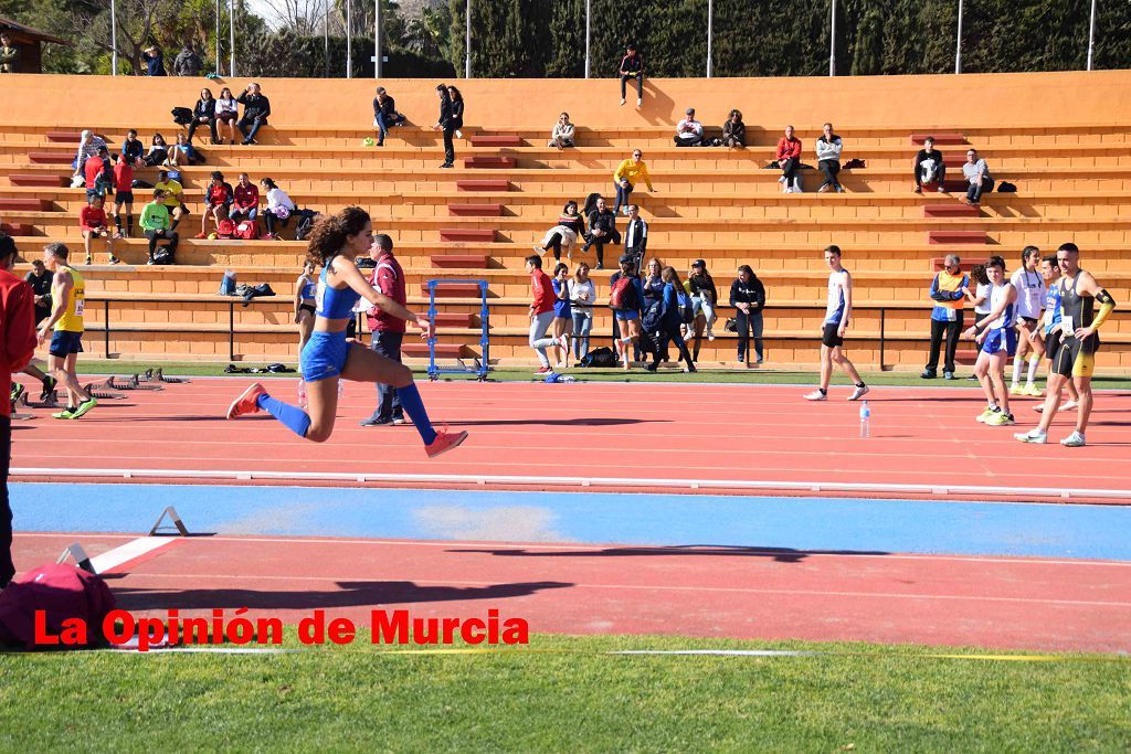 Regional absoluto y sub-23 de atletismo en Lorca (I)