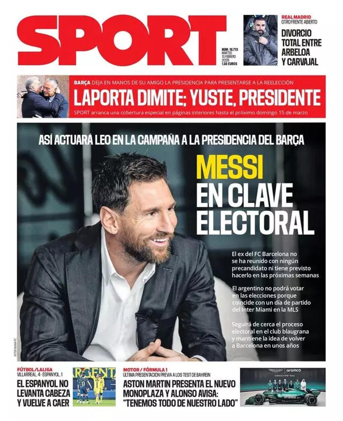 Estas son las portadas de la prensa deportiva de hoy