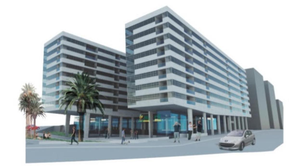 Residencial Las Américas levantará en Guanarteme tres torres de 10 y 8 plantas