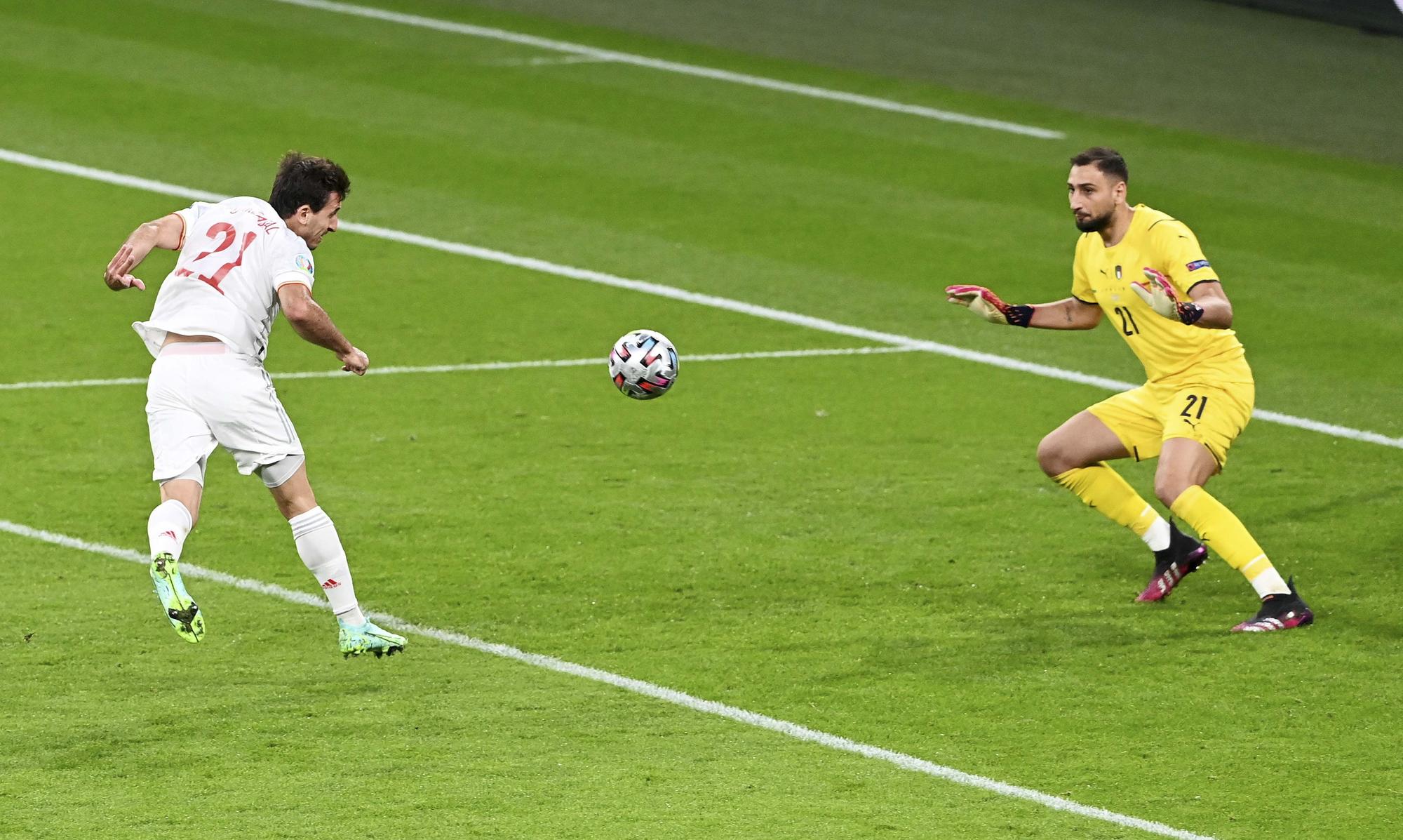 Las fotos mas espectaculares del España - Italia de semifinales de la Eurocopa