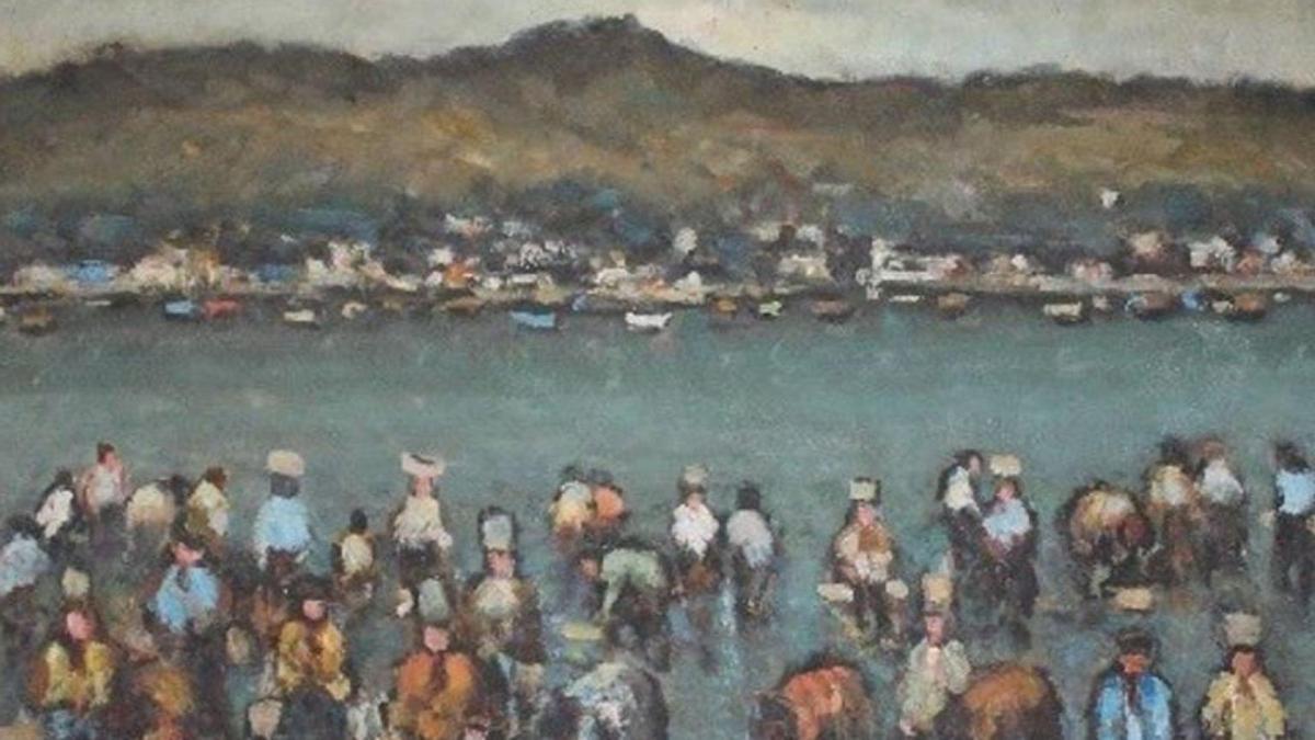 “Mariscadoras”, de Manuel Caballero García-Barba.