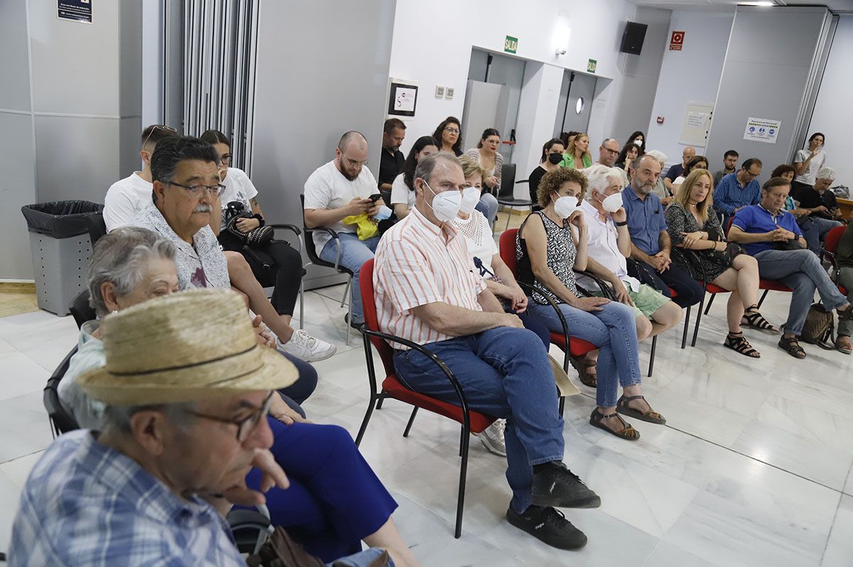 Alberto Garzón en la jornada electoral de Por Andalucía en Córdoba