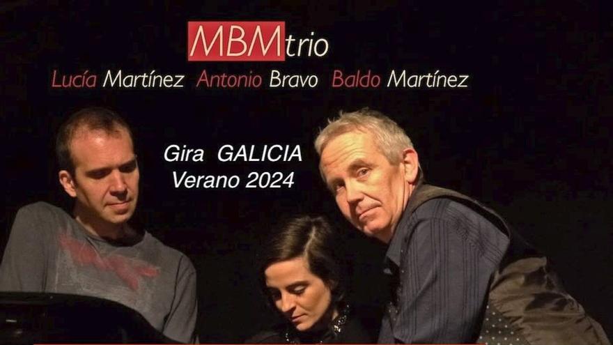 Baldo Martínez ofrece conciertos en Vigo, A Coruña y O Courel durante esta semana con el MBM Trío
