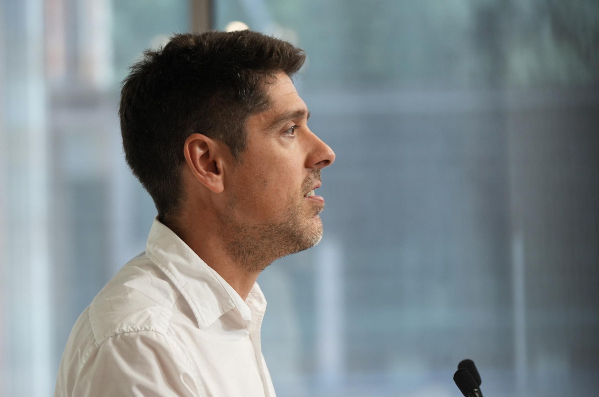 El portaveu dels Comuns al Parlament, David Cid, este martes. El portaveu dels Comuns al Parlament, David Cid, este martes.