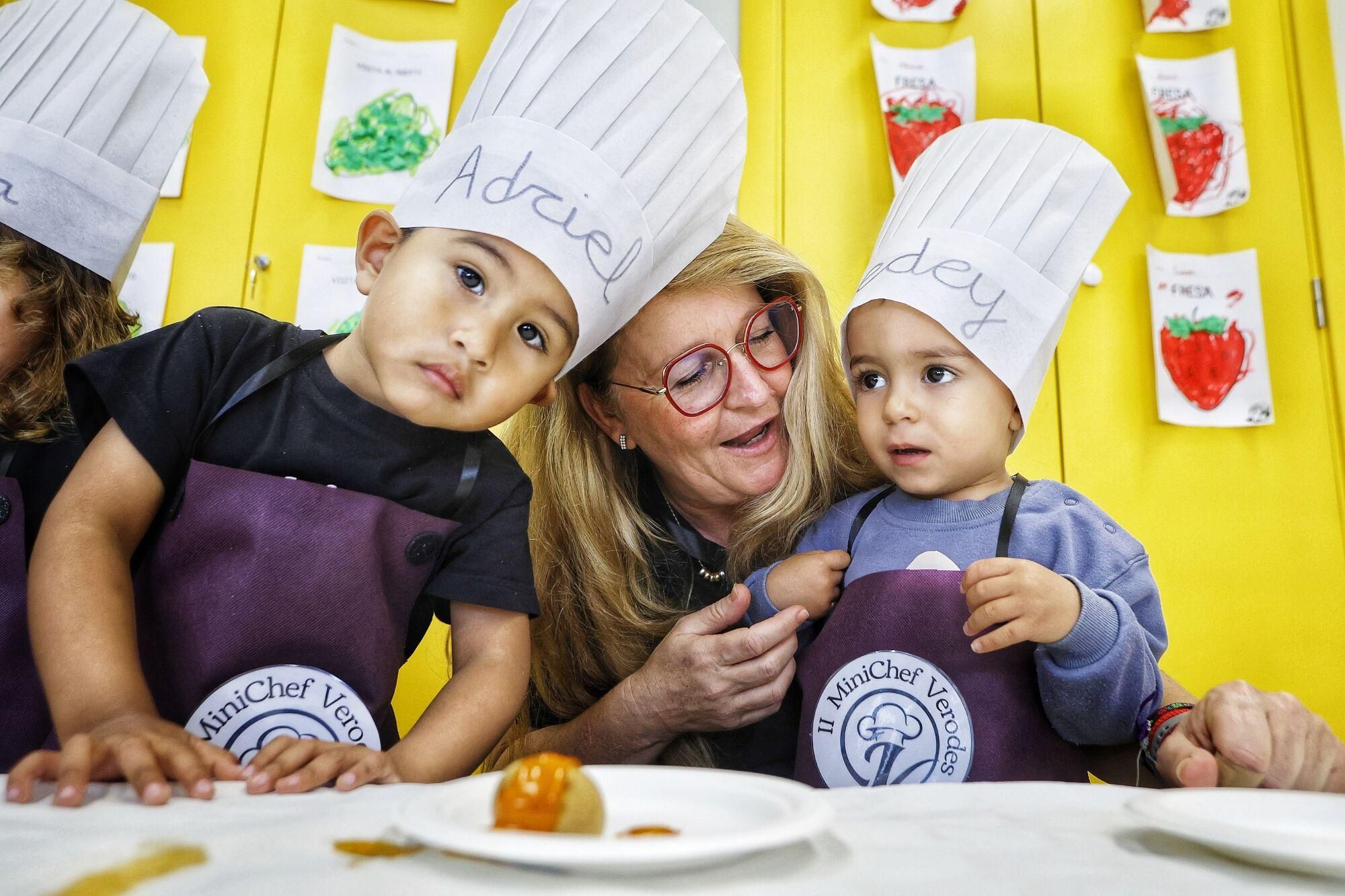 'Minichefs' en el colegio Los Verodes de Santa Cruz.