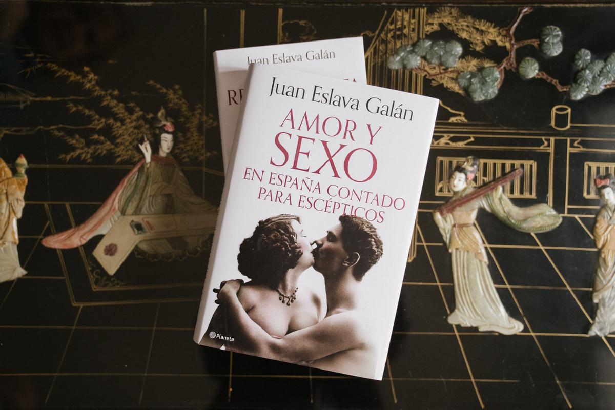 El escritor Juan Eslava Galán en Madrid