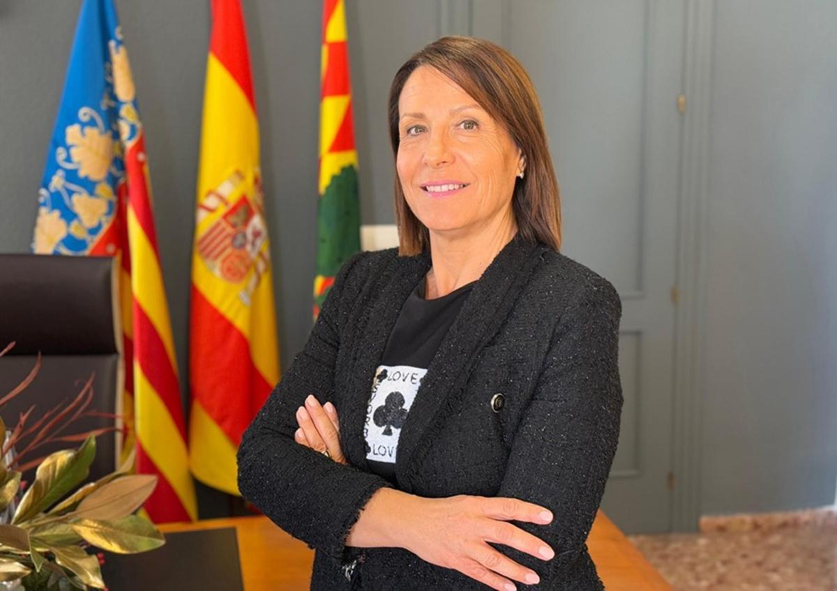 La alcaldesa de Oliva, Yolanda Pastor.