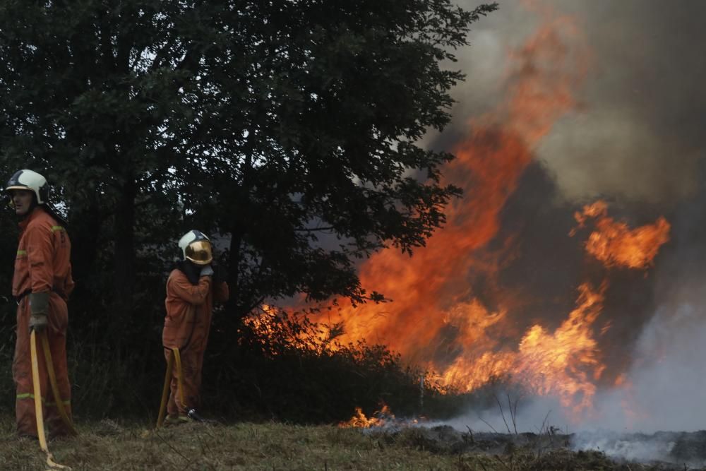 Incendio en La Belga