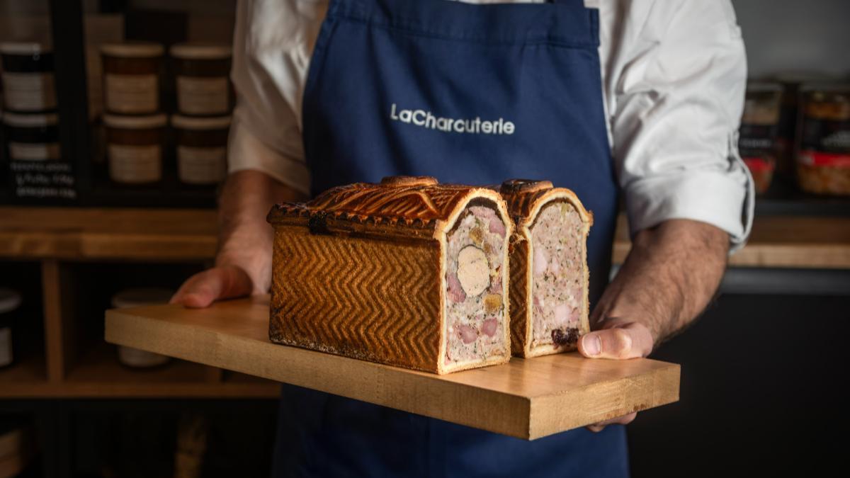 Paté en croute elaborado en La Charcuterie.