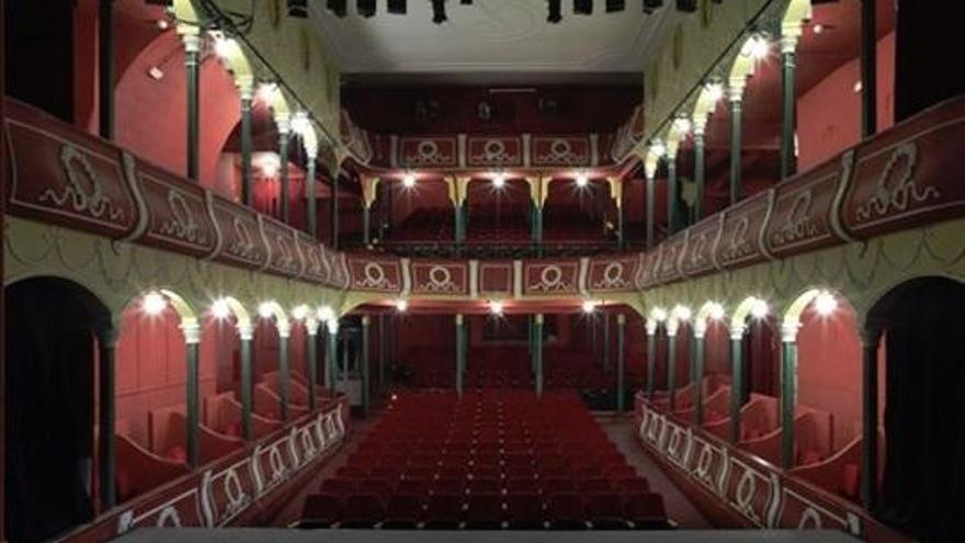 Interior del Teatro Escalante.