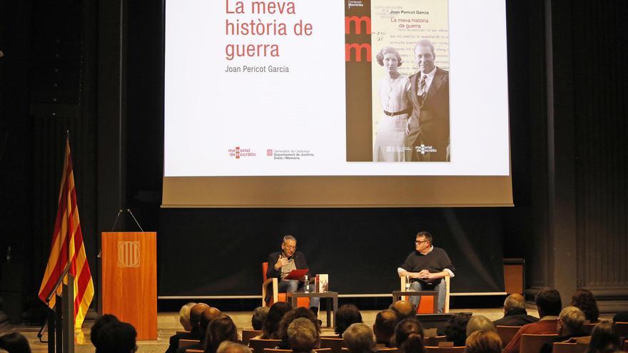 Presenten «La meva història de la guerra» de Pericot